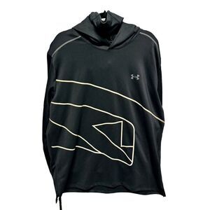 Black European Design Under Armor Cold Gear hoodie, long sleeve 3XL